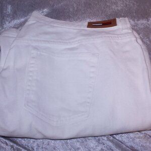 VTG Tommy Hilfiger white denim jeans size 22